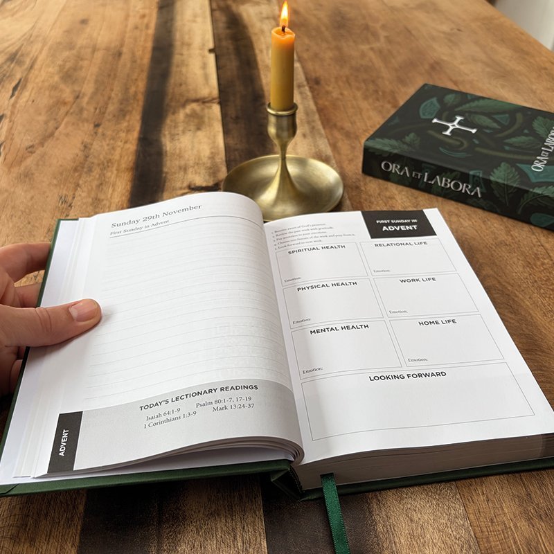 Ora et Labora 2027 Calendar Year - Cloth Bound - Image 7